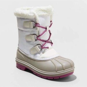 Cat &Jack Girls Kit Winter Boots Size 2